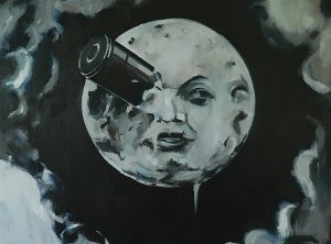 Tomasz Kozłowski (ur. 1982), Podróż na księżyc, z cyklu Ruchome obrazy