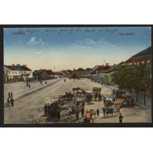 Lubartów.Ulica Rynek.ok.1915 r.
