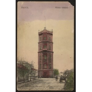 Płock.Wieża ciśnień (ok.1910 r.)