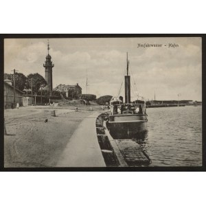 Gdańsk.Nowy port.Danzing Neufahrwasser-Hafen.