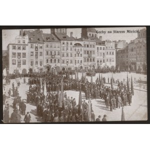 Warszawa.Cechy na Starym Mieście 3.05.1916 r.