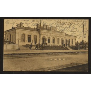Turyjsk.Dworzec kolejowy.