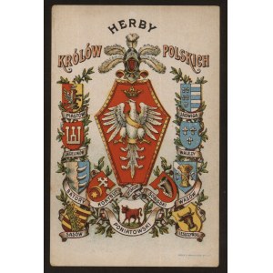 Herby Królów Polskich. 1920 r..
