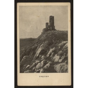 Chęciny.Ruiny zamku.P.T.K.1915 r..