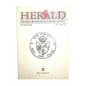 HERALD Historia Genealogia Heraldyka nr 1/1991 (2)