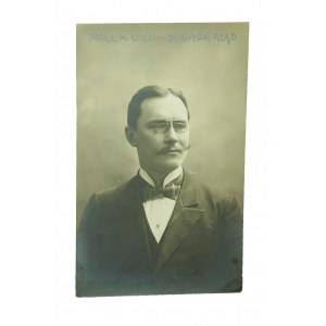 [ŁÓDŹ - OBÓZ NARODOWY] Poseł miasta Łodzi dr Antoni Rząd, 1905r.