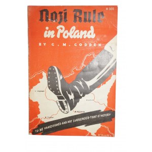 [ANTYNAZIZM] Godden G.M. - Nazi rule in Poland, Londyn 1941