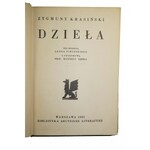 KRASIŃSKI Zygmunt - Dzieła pod redakcją Leona Piwińskiego, 12 tomów w 6 voluminach, Warszawa 1931, Biblioteka Arcydzieł Literatury