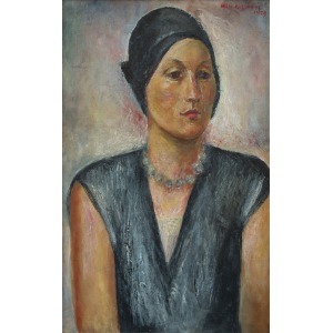 Wąsowicz Wacław, PORTRET ŻONY, 1929