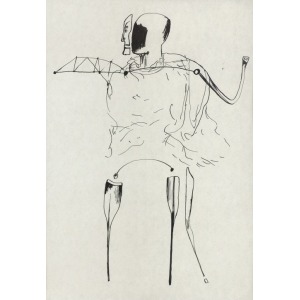 Beksiński Zdzisław, BEZ TYTUŁU, OK. 1958