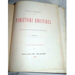 CHODŹKO- PAMIĘTNIKI KWESTARZA  wyd. 1881 Z dwunastoma rycinami E. M. Andriollego.