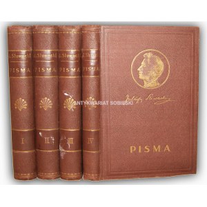 SŁOWACKI- PISMA t.1-4 (komplet) wyd.1930