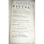 KORZENIOWSKI- TRAKTAT POCZĄTKOWY FIZYKI R - J. HAÜY t.2-gi wyd. 1806