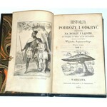 SZYMANOWSKI- HISTORYA PODRÓŻY I ODKRYĆ T. 1-2 (komplet) wyd. 1851