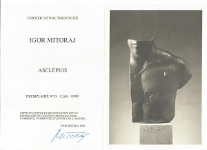 Igor Mitoraj (1944 Oederan - 2014 Paryż) Asklepios