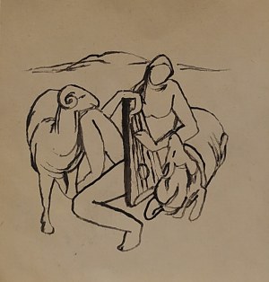 Roman Opałka, bez tytułu, 1956