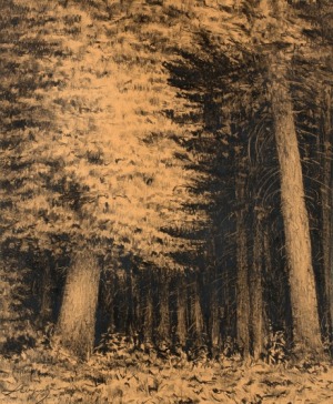 Leon Wyczółkowski, Wnętrze lasu