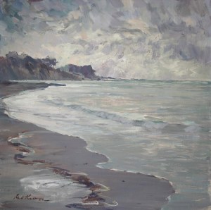 Marian MOKWA (1889-1987), Brzeg morza w zatoce gdańskiej