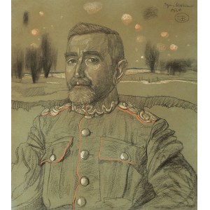 Stanisław Ignacy Witkiewicz (WITKACY) (1885-1939), Portret Stanisława Niklasa, 1920