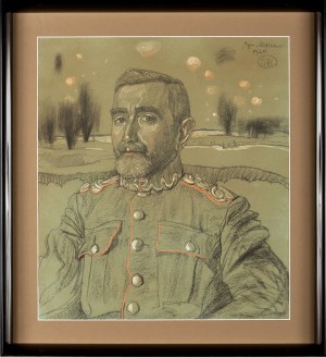 Stanisław Ignacy Witkiewicz (WITKACY) (1885-1939), Portret Stanisława Niklasa, 1920