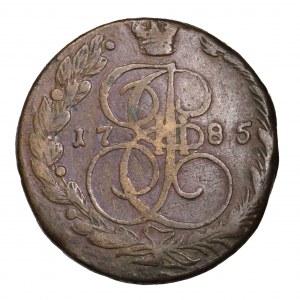Rosja, Katarzyna II, 5 kopiejek 1785 EM
