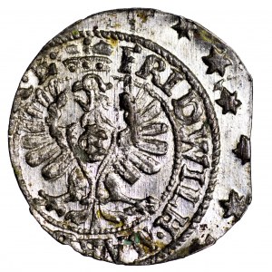 Prusy Książęce, Fryderyk Wilhelm, szeląg 1654 - piękny