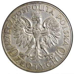 II Rzeczpospolita, 10 złotych 1933, Romuald Traugutt