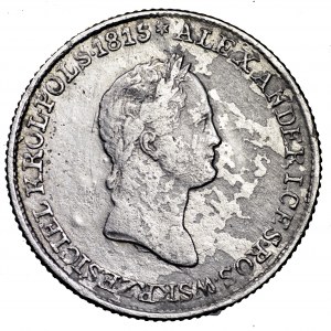 Królestwo Polskie, 1 złoty 1831 KG - mała głowa