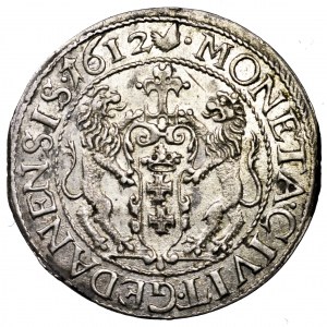 Zygmunt III Waza, ort 1612, Gdańsk - piękny