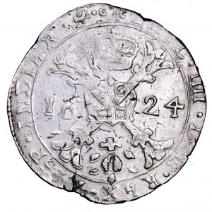 Niderlandy, Burgundia, Filip IV, patagon 1624, Dole - rzadki