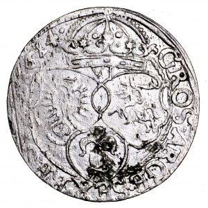 Zygmunt III Waza, szóstak 1624, Kraków - kropka po dacie