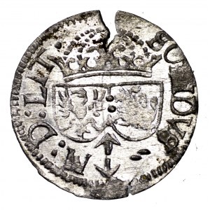 Zygmunt III Waza, szeląg 1614, Wilno - piękny