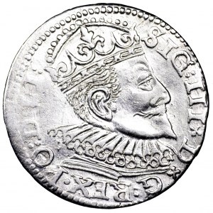 Zygmunt III Waza, trojak 1594, Ryga