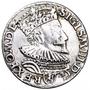 Zygmunt III Waza, trojak 1593, Malbork