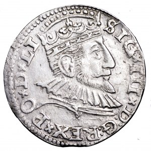 Zygmunt III Waza, trojak 1592, Ryga