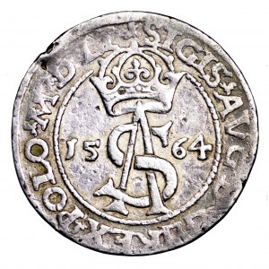Zygmunt II August, trojak 1564, Wilno