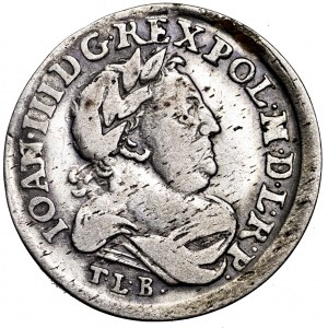 Jan III Sobieski, szóstak 1681 TLB, Bydgoszcz