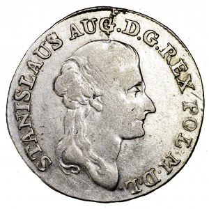 Stanisław Poniatowski, złotówka 1790 EB