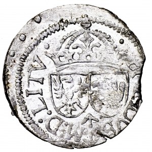 Zygmunt III Waza, szeląg 1614, Wilno - piękny