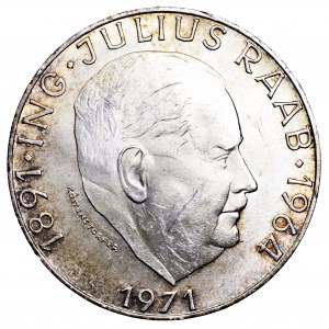 Austria, 50 szylingów 1971, Julius Raabe