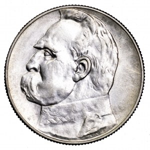 II Rzeczpospolita, 5 złotych 1938, Piłsudski - rzadsze