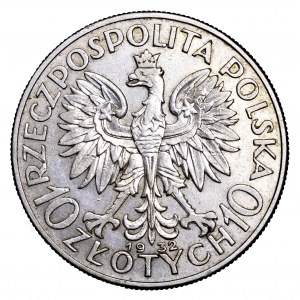 II Rzeczpospolita, 10 złotych 1932, Polonia, Londyn