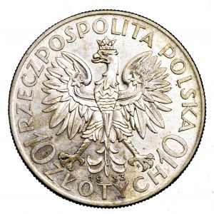 II Rzeczpospolita, 10 złotych 1933, Polonia