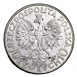 II Rzeczpospolita, 10 złotych 1932, Polonia - Londyn