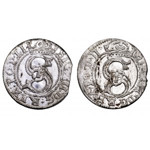 Zygmunt III Waza, zestaw 2 szelągów ryskich