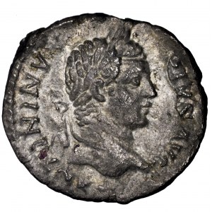 Cesarstwo Rzymskie, Karakalla, denar, Mars