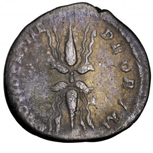 Cesarstwo Rzymskie, Antoniusz Pius, denar, błyskawica
