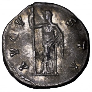 Cesarstwo Rzymskie, Faustyna I, denar pośmiertny, Ceres