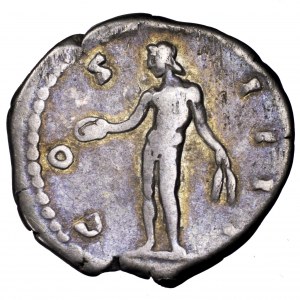 Cesarstwo Rzymskie, Antoniusz Pius, denar 147-148, Geniusz