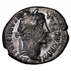 Cesarstwo Rzymskie, Antoniusz Pius, denar 153-154, Salus